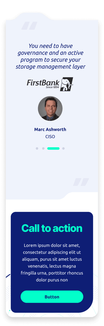 Continuity vertical brand layout