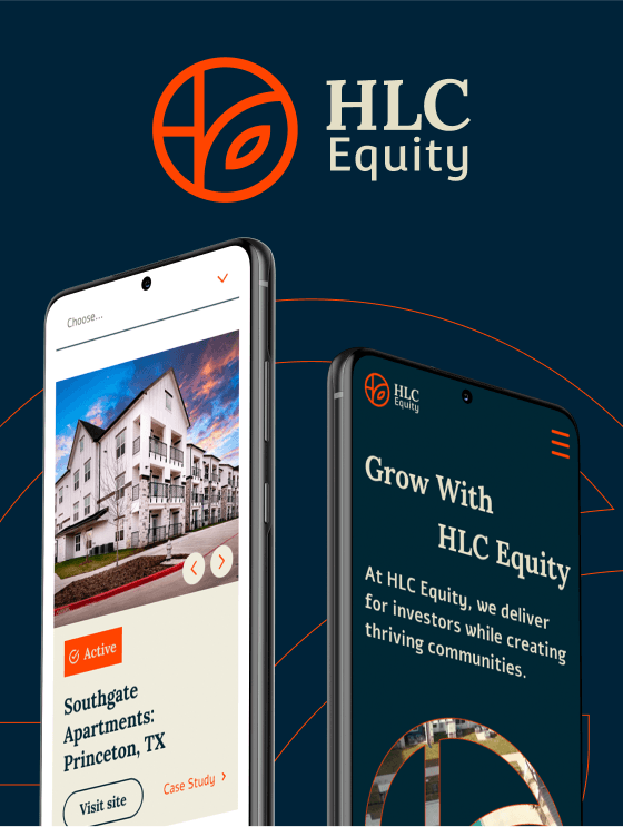 HLC Equity - A premium identity for a US real-estate investment manager.